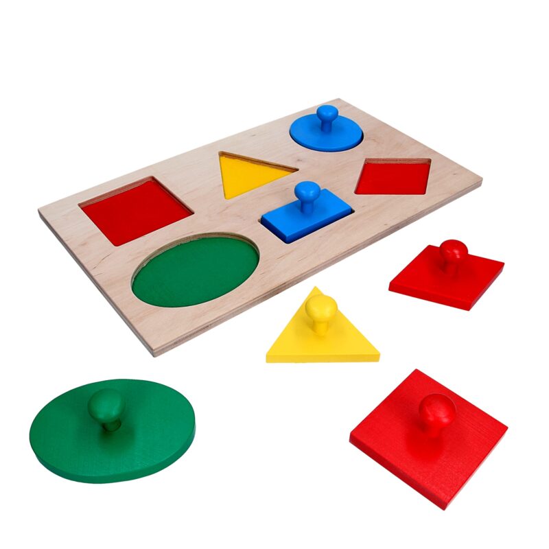 Educational toy Frame puzzle " Geometric Shapes MAXI" Komarovtoys