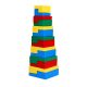 Дерев'яна розвиваюча іграшка Пірамідка головоломка 8ел. А334 Komarovtoys
