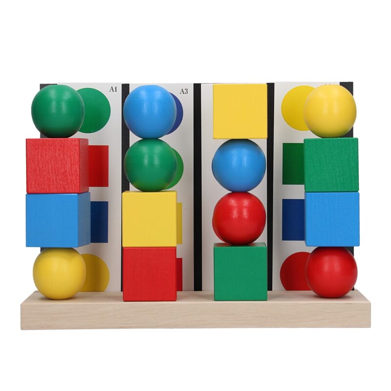 Wooden educational toy Game Clever. A335 Komarovtoys