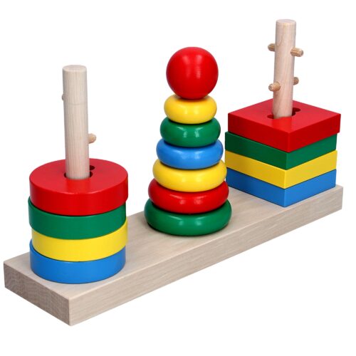 Дерев'яна розвиваюча іграшка Гра 3в1. А338 Komarovtoys