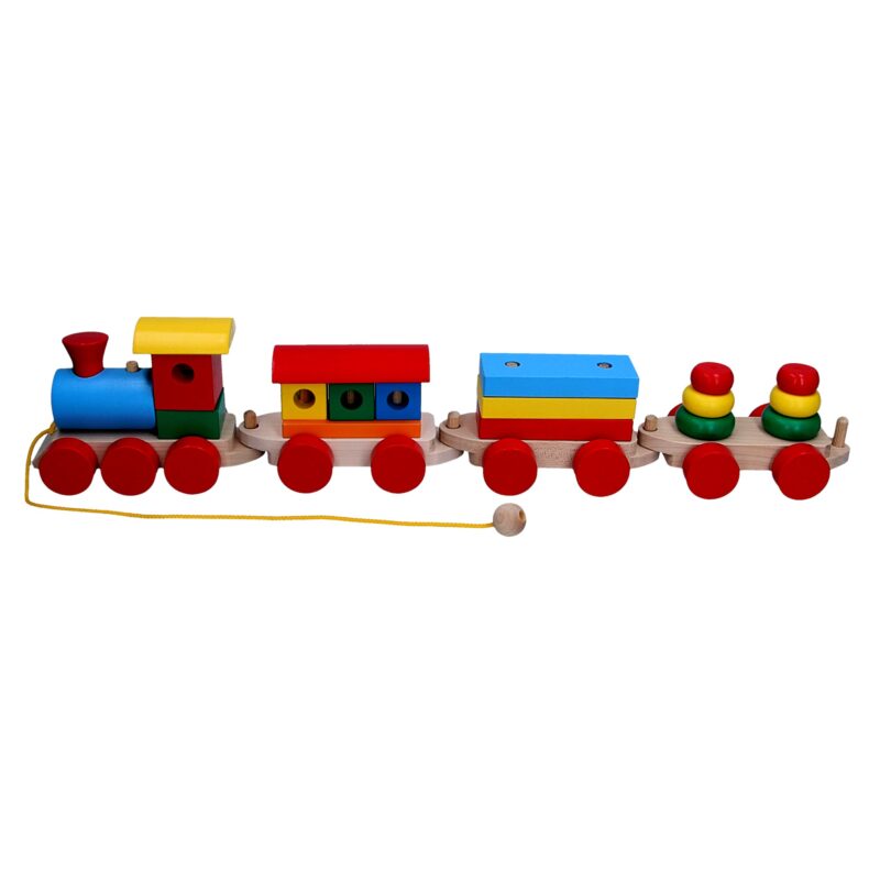 Розвиваюча іграшка Паровоз 3 вагони Р201 Komarovtoys