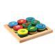 A329. Wooden educational toys.game interesting shapes. Komarovtoys