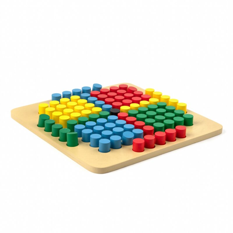 A343. Wooden educational aids. Puzzle. Komarovtoys