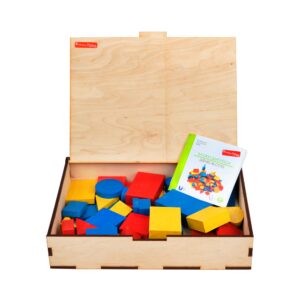 Educational store wooden blocks