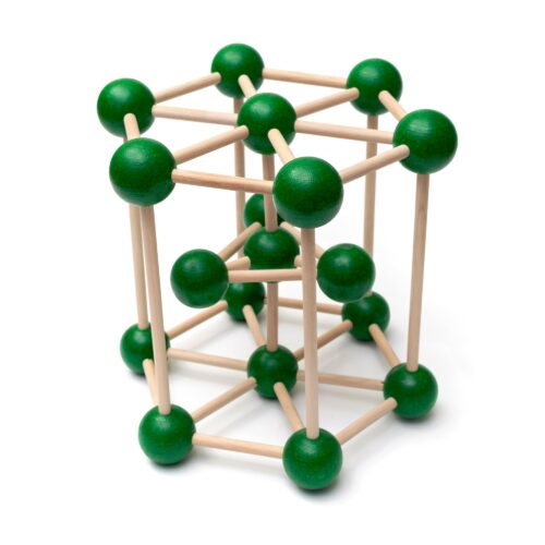 Z001. Molecular Model Kit MAGNESIUM wooden