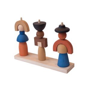 Happy Friends wooden stacker / Ukraine