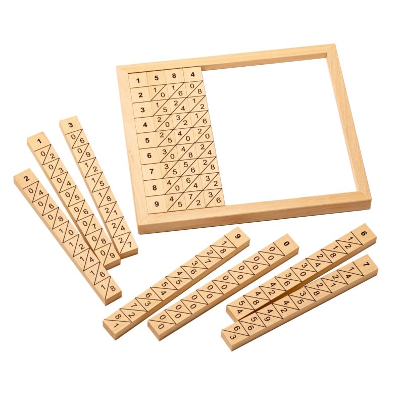 S601. Палички Непера. дерево Komarovtoys