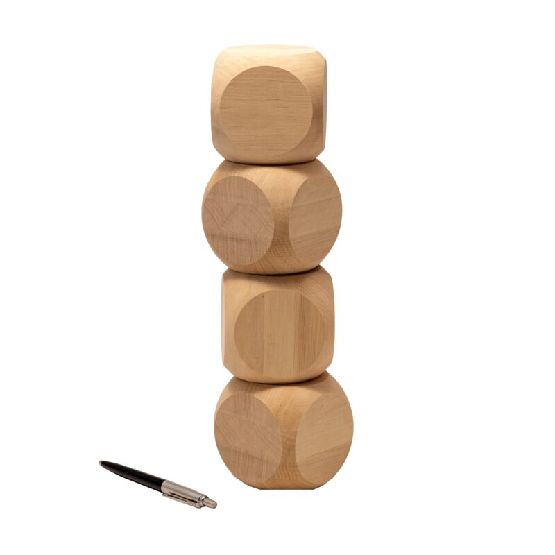 А1002. Large Wooden Dice