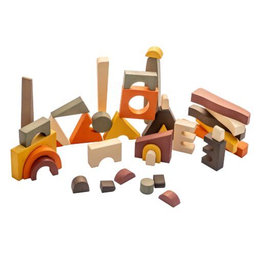 10104. Абстрактний деревяний пазл