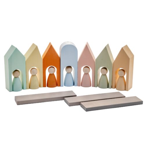 10123. Містечко семи друзів пастель