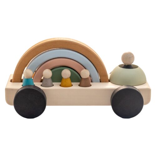 10124. Веселковий автобус . Linden toys/komarovtoys